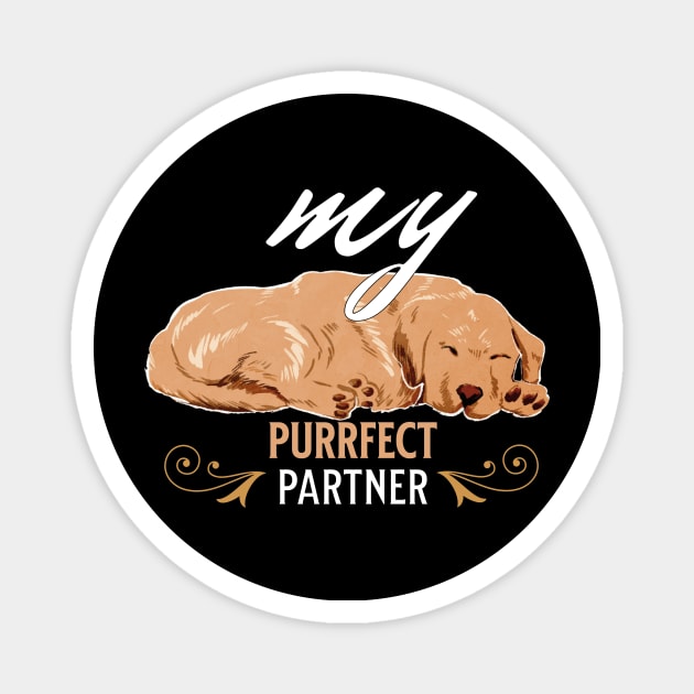 My Purrfect Partner Magnet by NICHE&NICHE